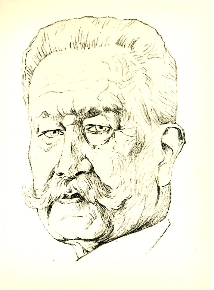 Hannoversche Köpfe aus Verwaltung, Wirtschaft, Kunst und Literatur, Bd. 1, S. 013 Reichspräsident Paul von Hindenburg, August Heitmüller