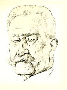 Hannoversche Köpfe aus Verwaltung, Wirtschaft, Kunst und Literatur, Bd. 1, S. 013 Reichspräsident Paul von Hindenburg, August Heitmüller. Free illustration for personal and commercial use.