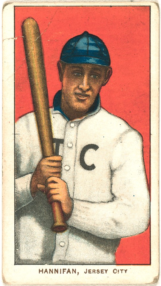 Hannifin, Jersey City Team, baseball card portrait LCCN2008676941