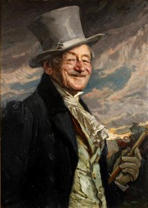 Hans Best Herr mit Zylinder