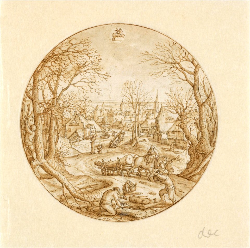 Hans Bol - The Month November (Sagittarius)