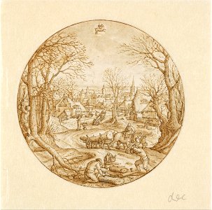 Hans Bol - The Month November (Sagittarius)