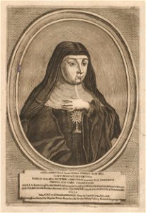 Hanna Aŭgustyna Radzivił. Ганна Аўгустына Радзівіл (H. Lajbovič, 1758)