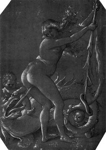 Hans Baldung - Frau mit Drachen
