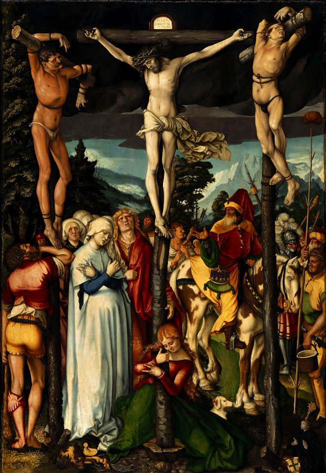 Hans Baldung Grien - Die Kreuzigung Christi - Google Art Project