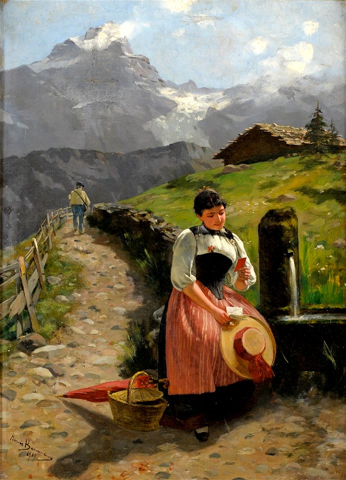 Hans Bachmann Das Foto vom Liebsten 1888