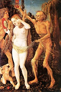 Hans Baldung - Three Ages of the Woman and the Death - WGA01189