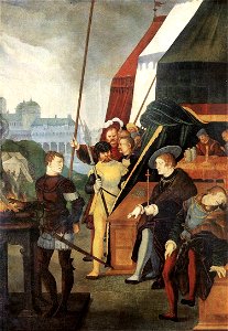 Hans Baldung - Mucius Scaevola - WGA01211