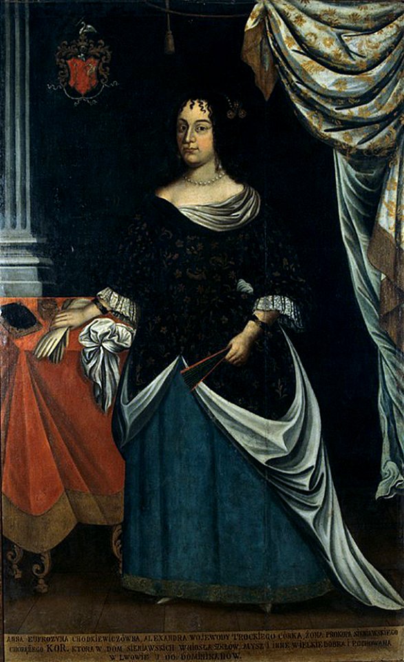 Hanna Sianiaŭskaja (Chadkievič). Ганна Сяняўская (Хадкевіч) (1750)