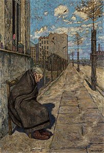 Hans Baluschek - Frühlingswind - BG-M 4054-87 - Berlinische Galerie
