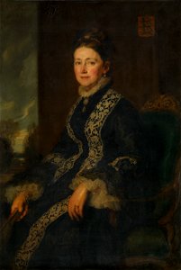 Hans Canon (1829-95) - Louise, Queen of Denmark (1817-1898) - RCIN 405386 - Royal Collection