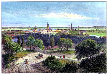 Hannover Suedwestansicht c1840