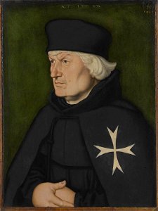 Hans Baldung gen. Grien - Bildnis des Straßburger Johanniterkomturs Balthasar Gerhardi - 10646 - Bavarian State Painting Collections