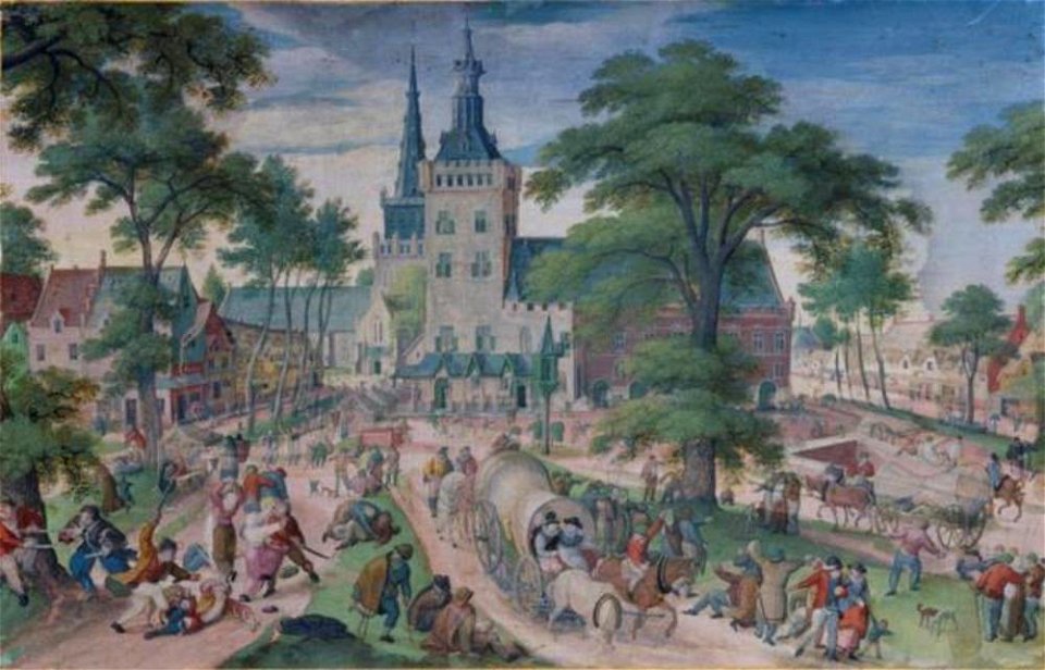 Hans Bol - Dorpskermis - Gal.-Nr. 823 - Staatliche Kunstsammlungen Dresden