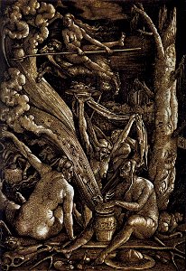 Hans Baldung - Witches Sabbath - WGA01221