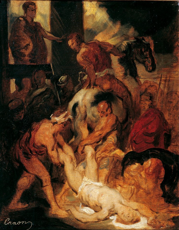Hans Canon - Die Marter des heiligen Hippolytus - 5225 - Österreichische Galerie Belvedere