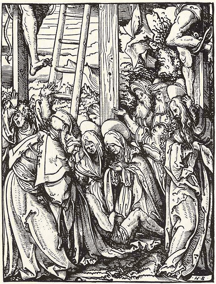Hans Burgkmair d. Ä. Beweinung Christi