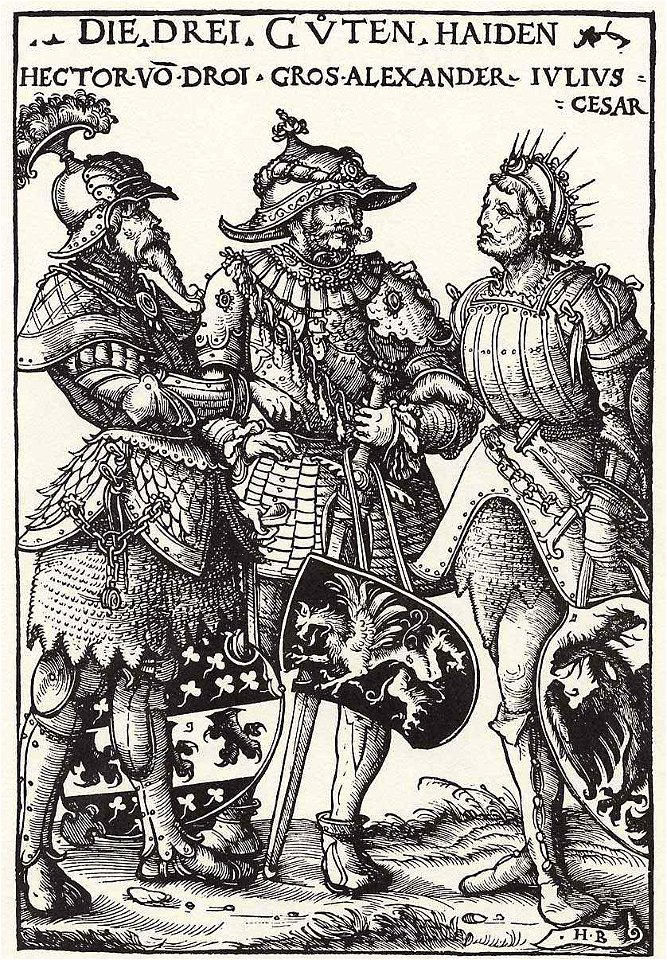 Hans Burgkmair d. Ä. Drei heidnische Helden