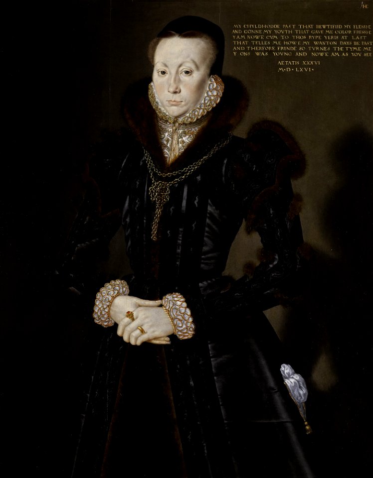 Hans Eworth Portrait of Joan Thornbury, Mrs Richard Wakeman