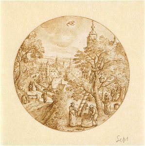 Hans Bol - The Month September (Libra)