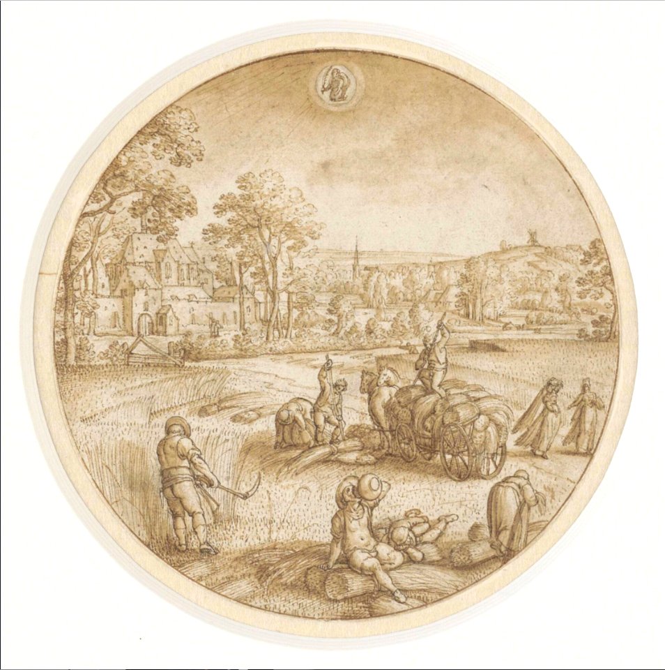 Hans Bol - The Month August (Virgo)