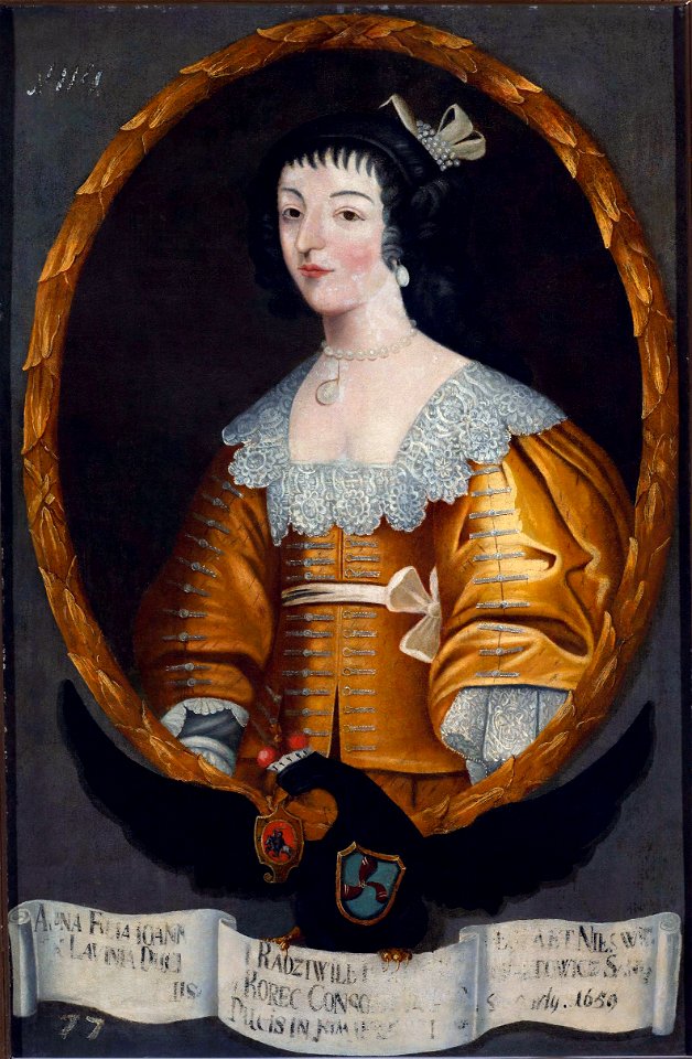 Hanna Sanguška (Radzivił). Ганна Сангушка (Радзівіл) (1733-37)
