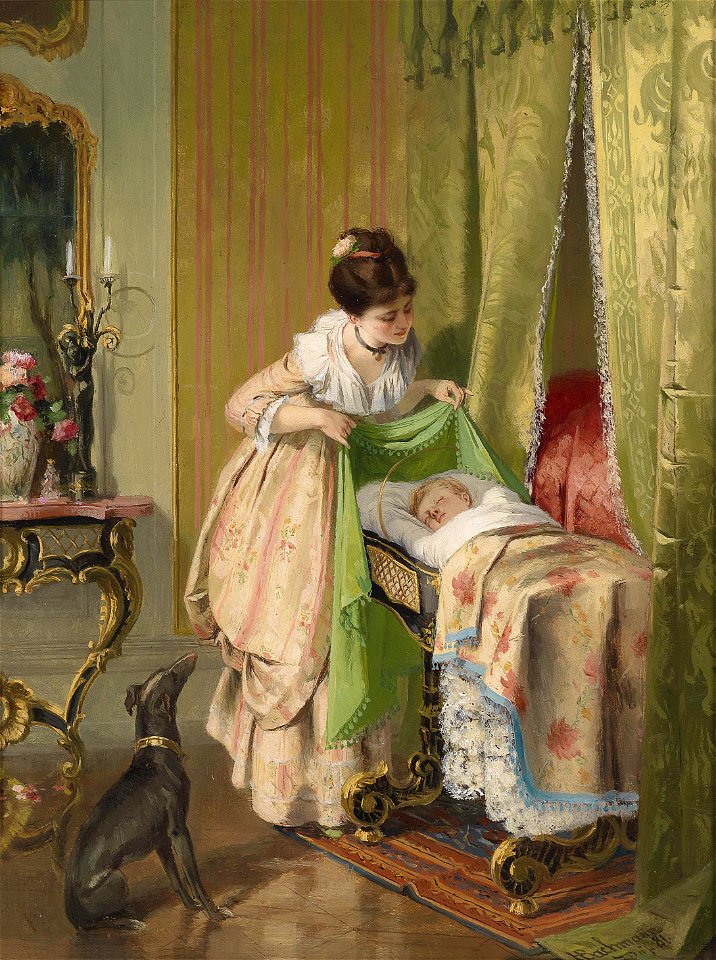 Hans Bachmann Liebevolle Mutter 1881