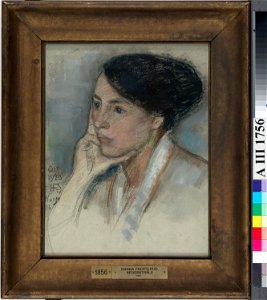 Hanna Frosterus-Segerstråle - Portrait of a Lady - A III 1756 - Finnish National Gallery