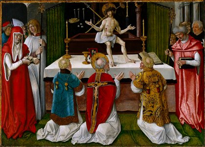 Hans Baldung - The Mass of Saint Gregory - 1952.112 - Cleveland Museum of ArtFXD