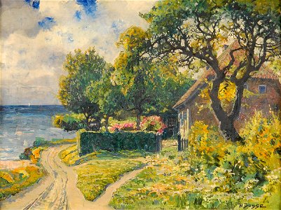 Hans Busse Sommertag am Meer