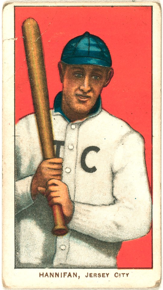 Hannifin, Jersey City Team, baseball card portrait LCCN2008676941