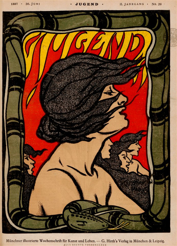 Hans Christiansen - Jugend Nr. 26, 1897