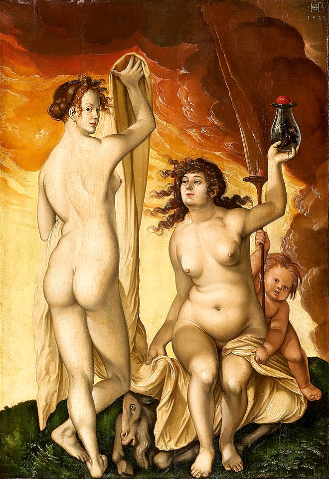 Hans Baldung called Grien - Two Witches - Google Art Project