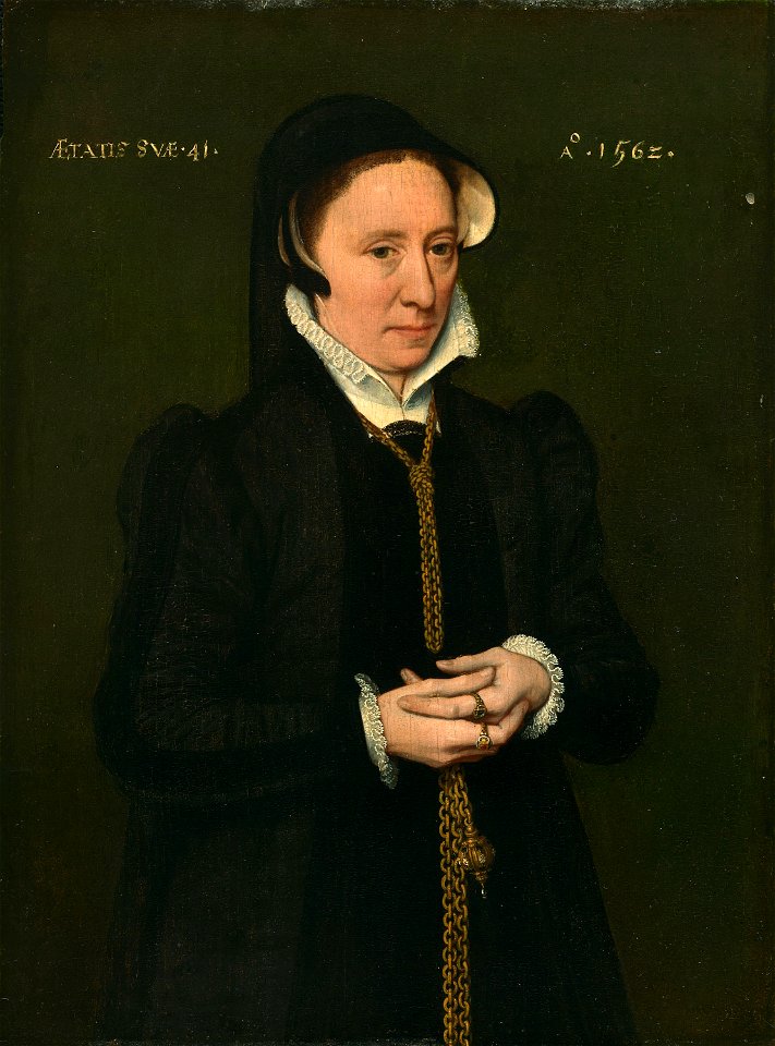Hans Eworth - Portrait of a Woman - 1947.70 - Art Institute of Chicago