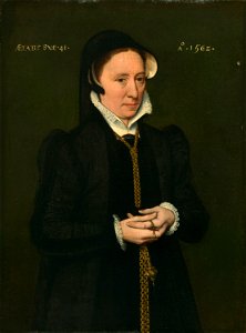 Hans Eworth - Portrait of a Woman - 1947.70 - Art Institute of Chicago