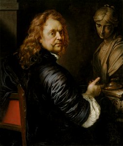 Adriaen Hanneman - zelfportret (1669)