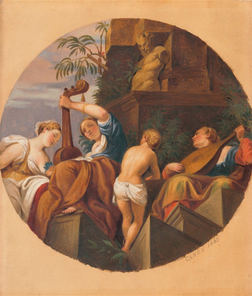 Hans Canon - Alegória hudby - O 4183 - Slovak National Gallery