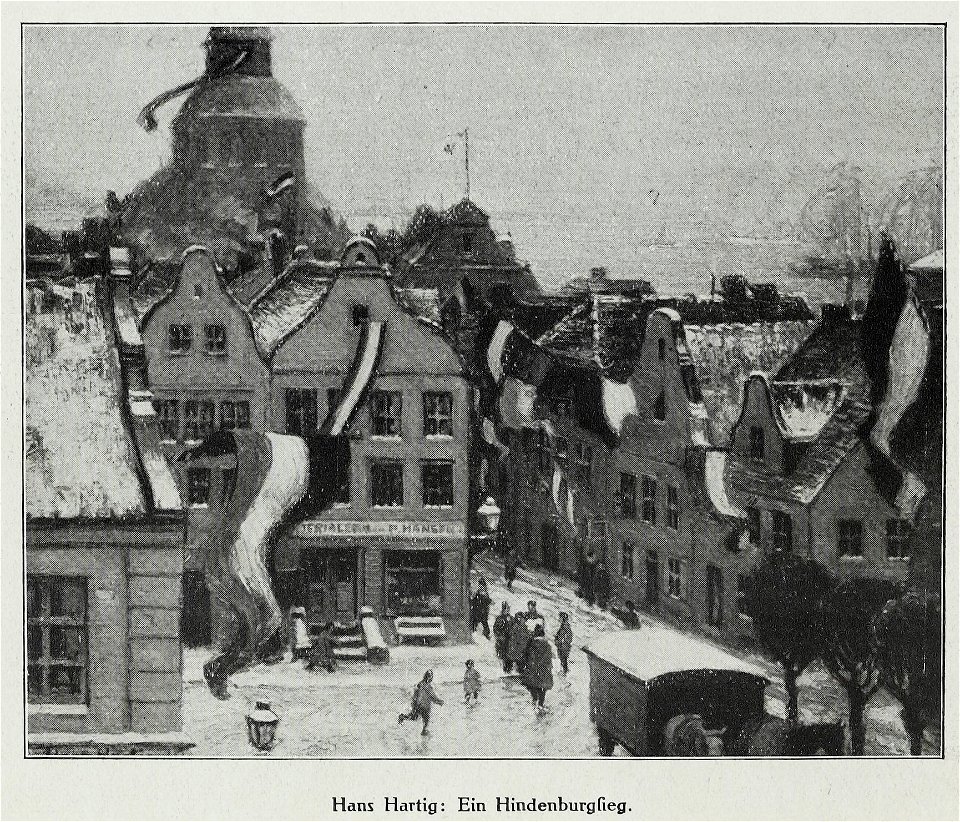 Hans Hartig - Ein Hindenburgsieg, 1916