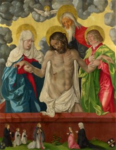 Hans Baldung Grien - The Trinity and Mystic Pietà - Google Art Project. Free illustration for personal and commercial use.