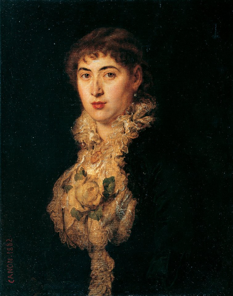 Hans Canon - Maria Freifrau von Zehmen, geb. Fröhlich von Feldau - 1802 - Österreichische Galerie Belvedere