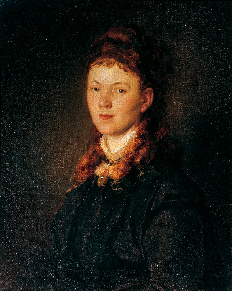 Hans Canon - Mädchen mit rotblondem Haar - 3197 - Österreichische Galerie Belvedere