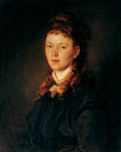 Hans Canon - Mädchen mit rotblondem Haar - 3197 - Österreichische Galerie Belvedere