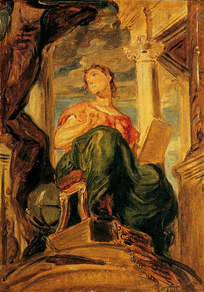 Hans Canon - Die Muse Clio - 5607 - Österreichische Galerie Belvedere