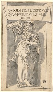 Hans Holbein d. J. (Kopie nach) - Temperantia, um 1523