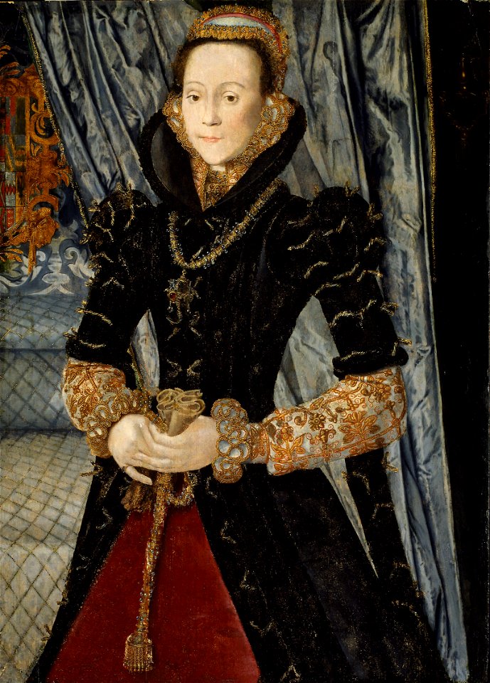Hans Eworth - Portrait of a Lady of the Wentworth Family (Probably Jane Cheyne) - 1920.1035 - Art Institute of Chicago