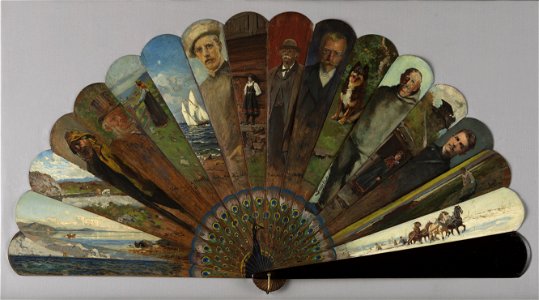 Hans Heyerdahl, Thorolf Holmboe, Fredrik Kolstø and others - Kunstnerviften - NG.M.04483 - National Museum of Art, Architecture and Design