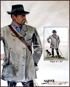 Hans Gyenis, Der Kaiserjäger mit Hund