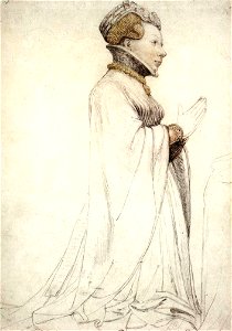 Hans Holbein d. J. - Jeanne de Boulogne, Duchess of Berry - WGA11592