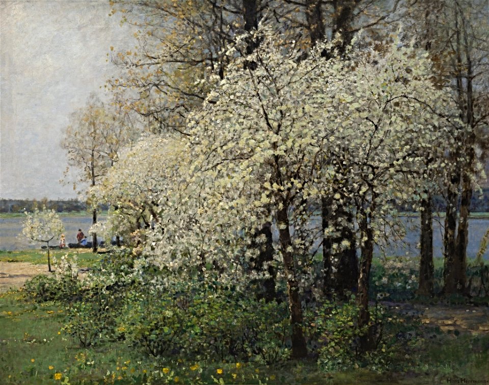 Hans Herrmann - Blühende Bäume - BG-M 12091-14 - Berlinische Galerie