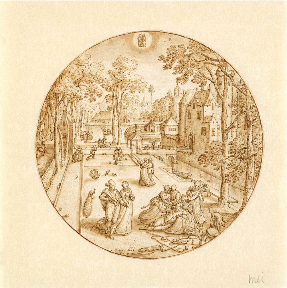 Hans Bol - The Month May (Gemini)